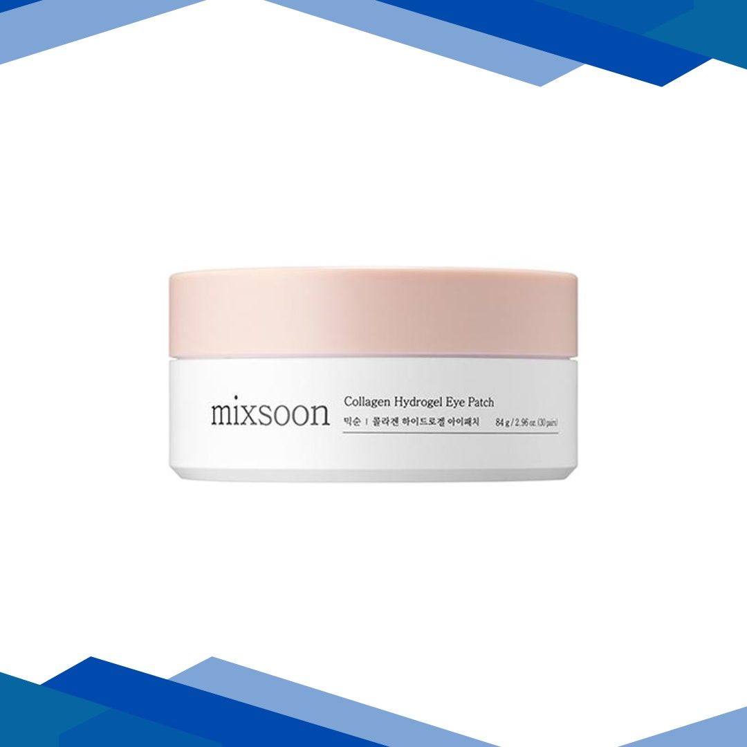 Mixsoon Collagen Hydrogel Eye Patch Firming & Anti-Aging Eye Care for Youthful Skin 60’s