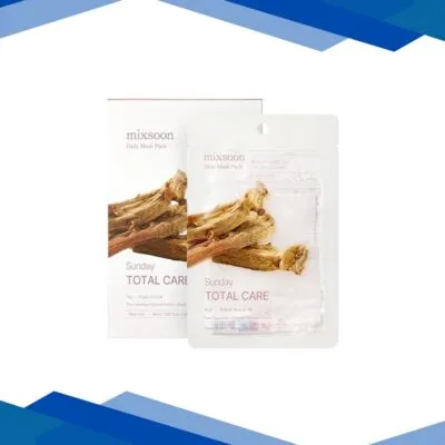 Mixsoon Daily Mask Pack Sunday Soothing & Repairing Face Mask for Healthy, Calm Skin 20 ml