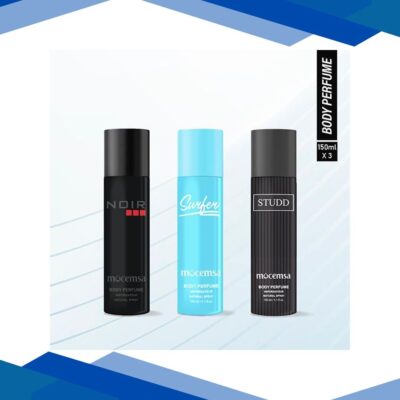 Mocemsa Deo Gift Pack – Noir And Surfer And Studd 450 ml
