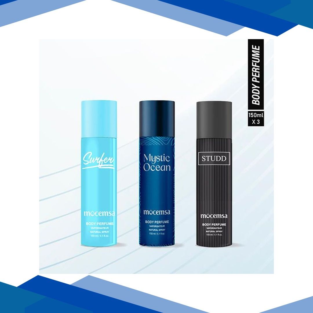 Mocemsa Deo Gift Pack – Surfer And Mystic And Studd 450 ml