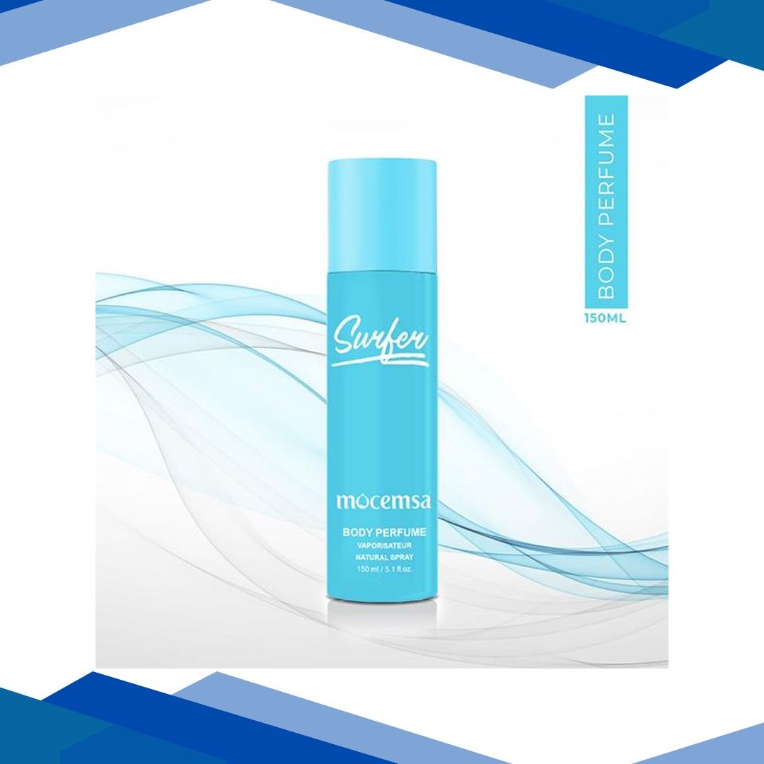 Mocemsa Surfer Pour Homme Long Lasting Luxury Body Perfume, Fragrance Crafted in Spain 150 ml