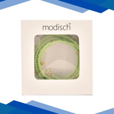 Modisch Green Moti And Golden Diamond Shine Stone Sunglasses Chain (JC-16Sg) 1’s