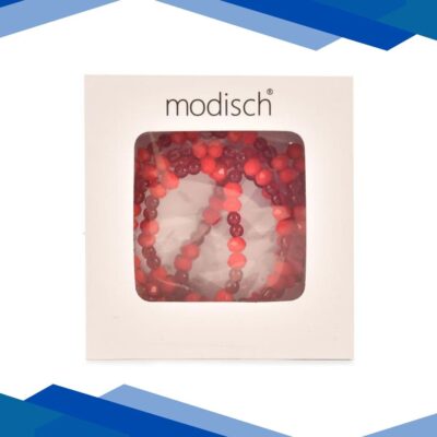 Modisch Maroon Crystal With Maroon Beads Sunglasses Chain (JC-1407) 1’s