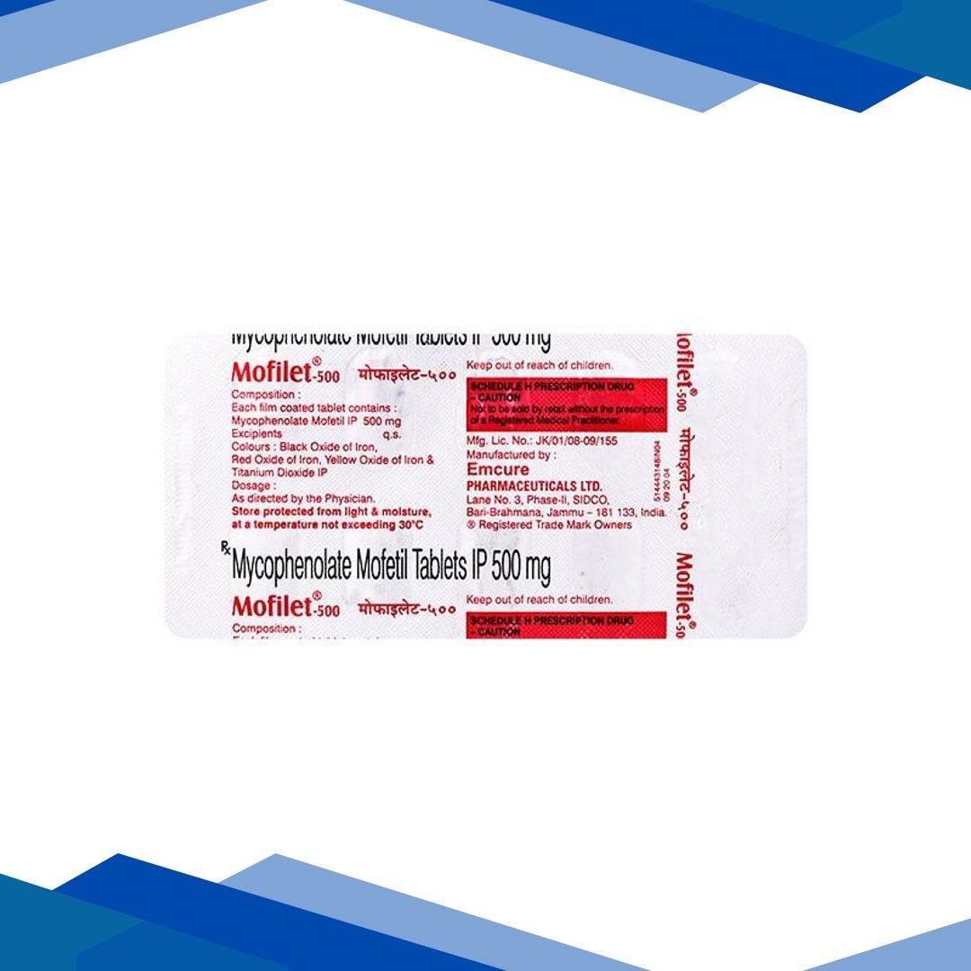 Mofilet 500mg Tablet 10’S