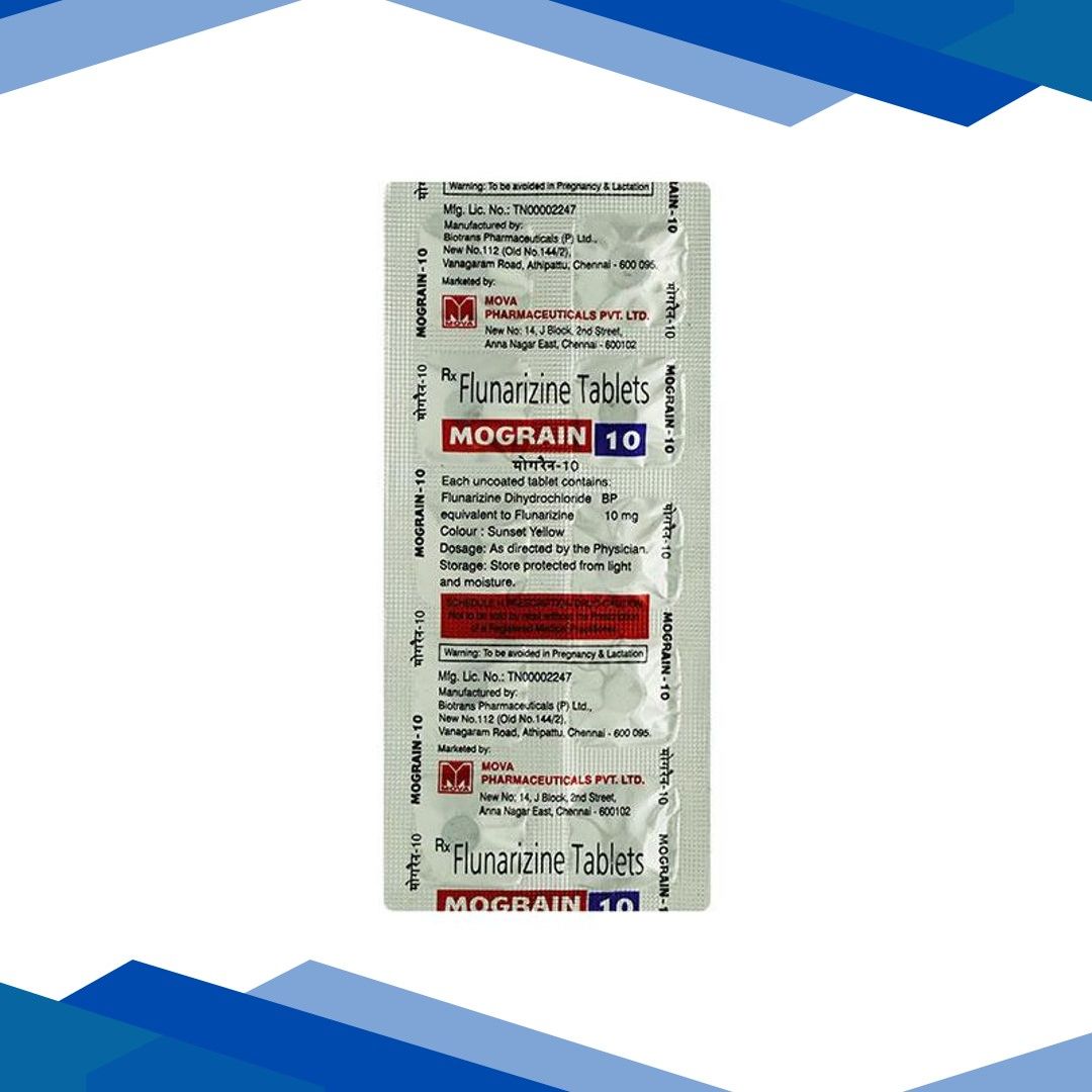 MOGRAIN 10mg Tablet 10’s