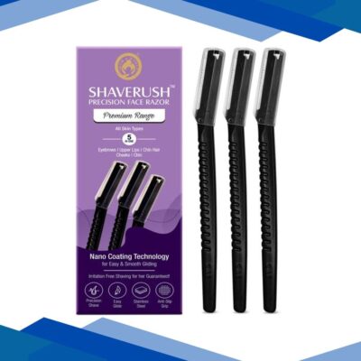 Mom & World ShaveRush Women Precision Face Razors 3’s
