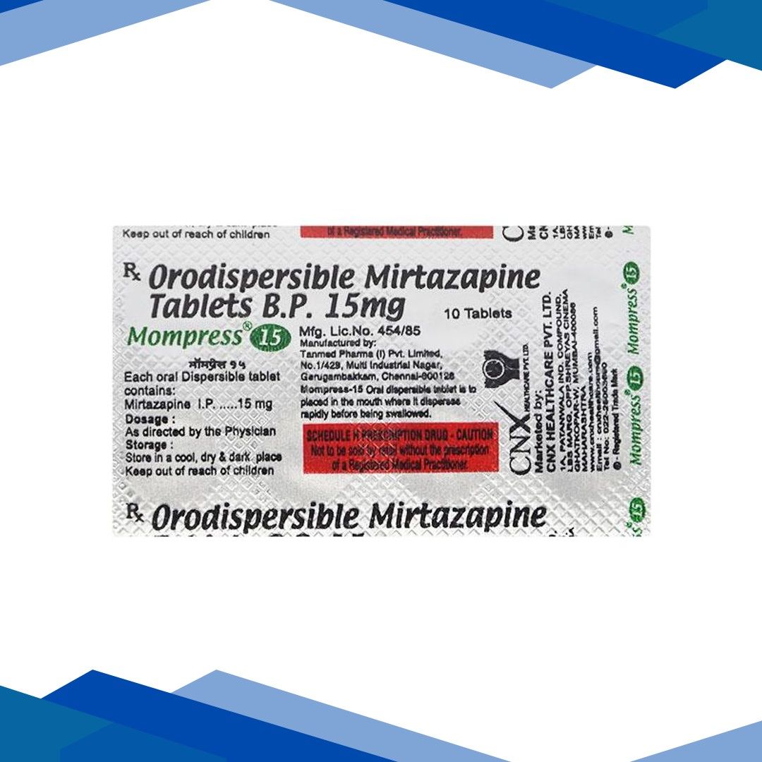 MOMPRESS 15mg Dispersible tablet 10’s