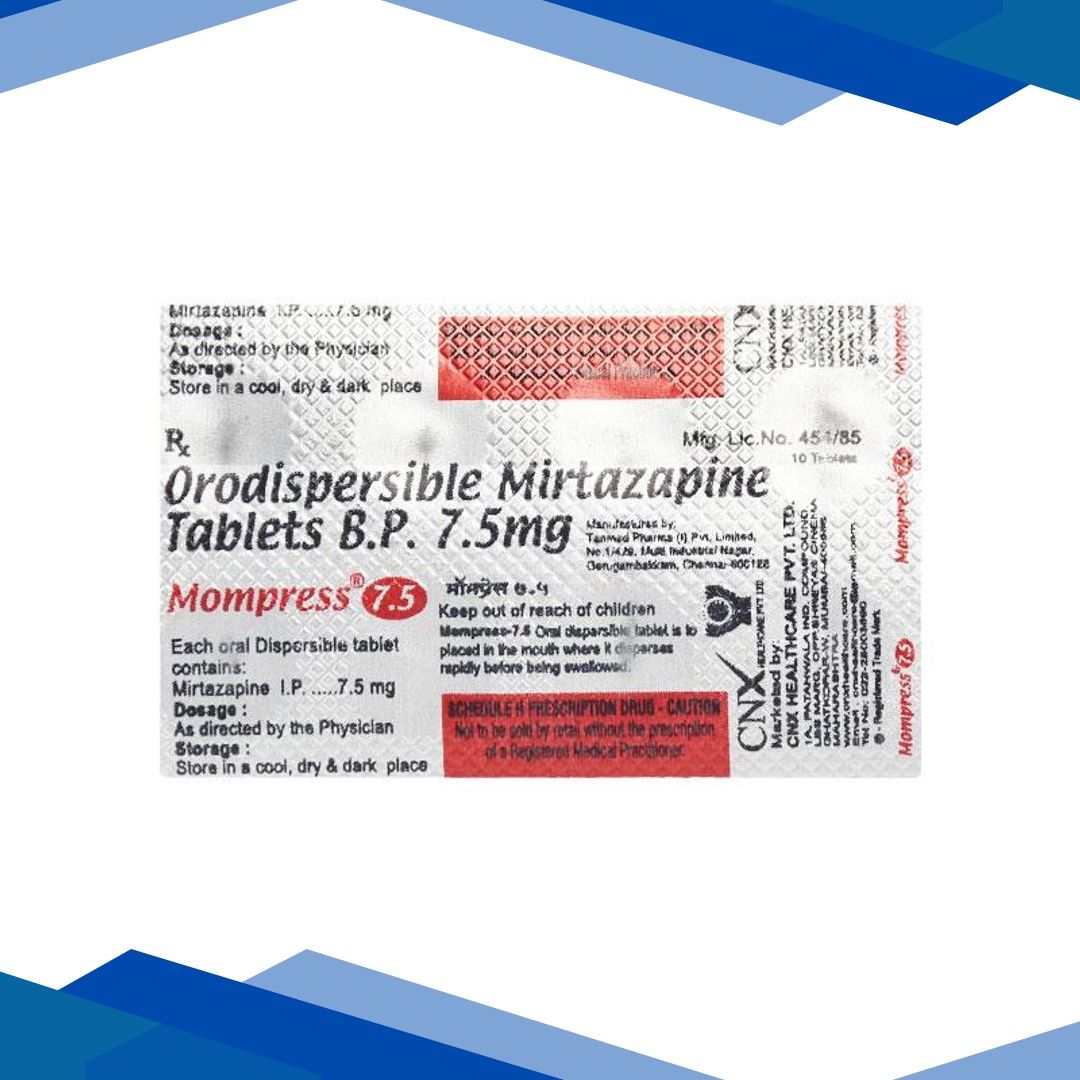 MOMPRESS 7.5mg Dispersible tablet 10’s