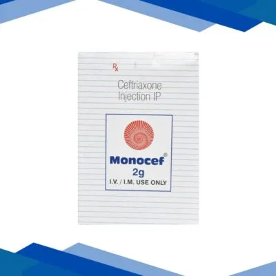 Monocef 2Gm Injection 1’s