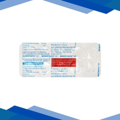 Monotrate 10mg Tablet 10’S