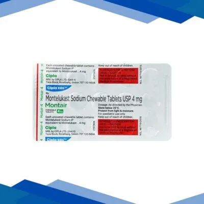 Montair 4mg Chewable Tablet 15’S