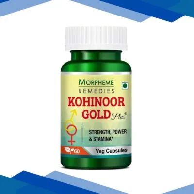 Morpheme Remedies Kohinoor Gold Plus 500 mg Veg Capsules 60’s