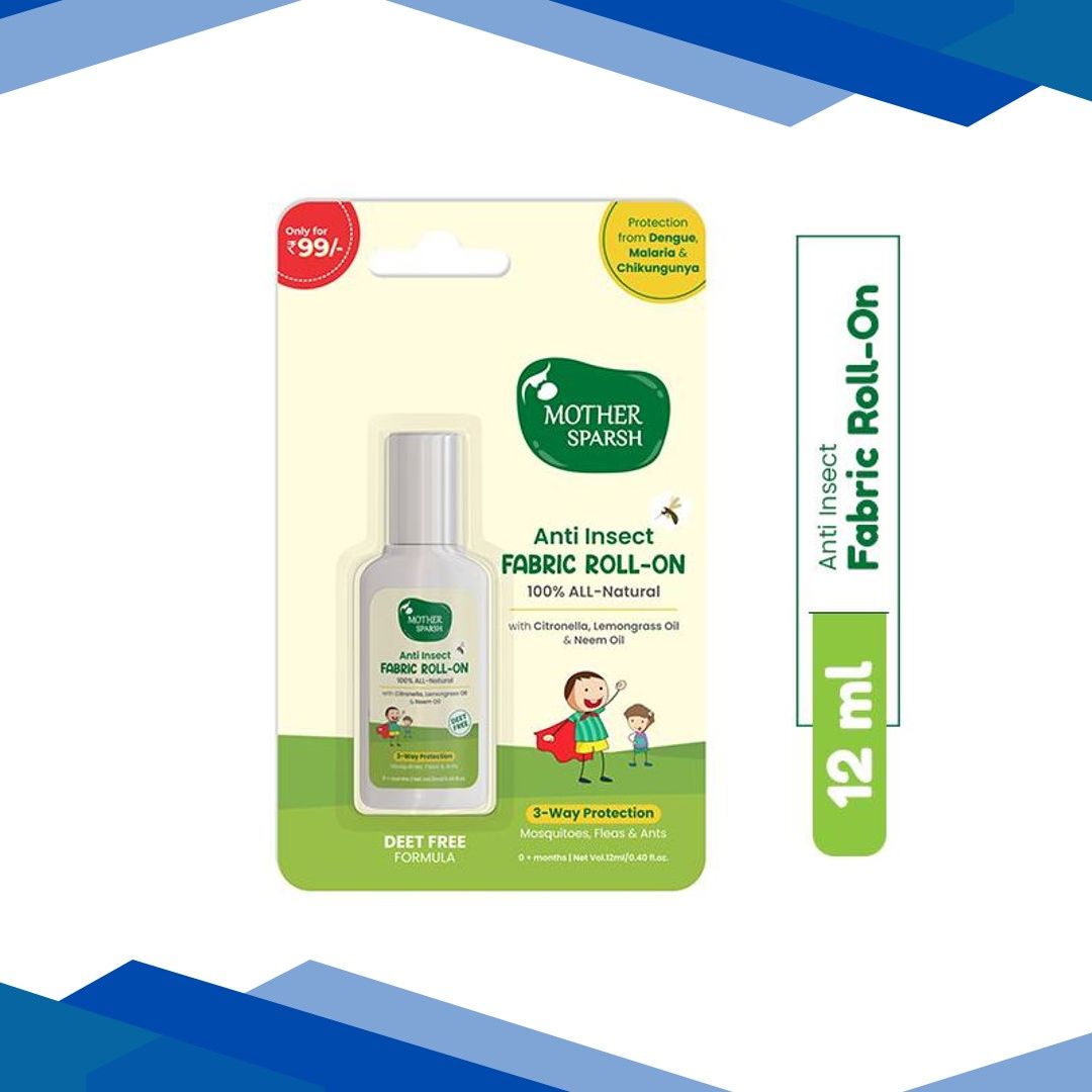Mother Sparsh Anti Insect Fabric Roll-On 12 ml