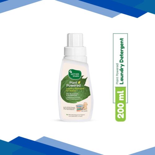 Mother Sparsh Plant Powered Baby Liquid Laundry Detergent With Bioenzymes & Eucalyptus Oil 200 ml