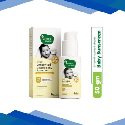 Mother Sparsh Simply Unscented Baby Sunscreen 50 g