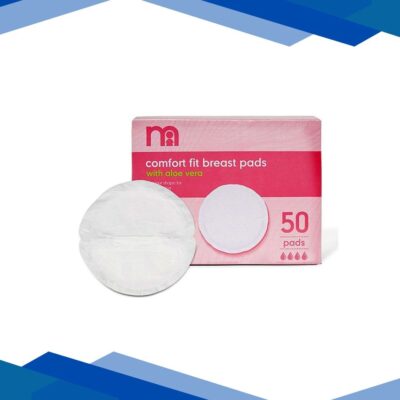 Mothercare Comfort Fit Breast Pads with Aloe Vera (Pack of 50)