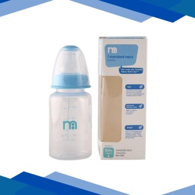 Mothercare Narrow Neck Bottle – Blue 150 ml