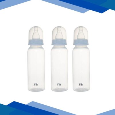 Mothercare Standard Baby Bottles – White (Pack of 3)