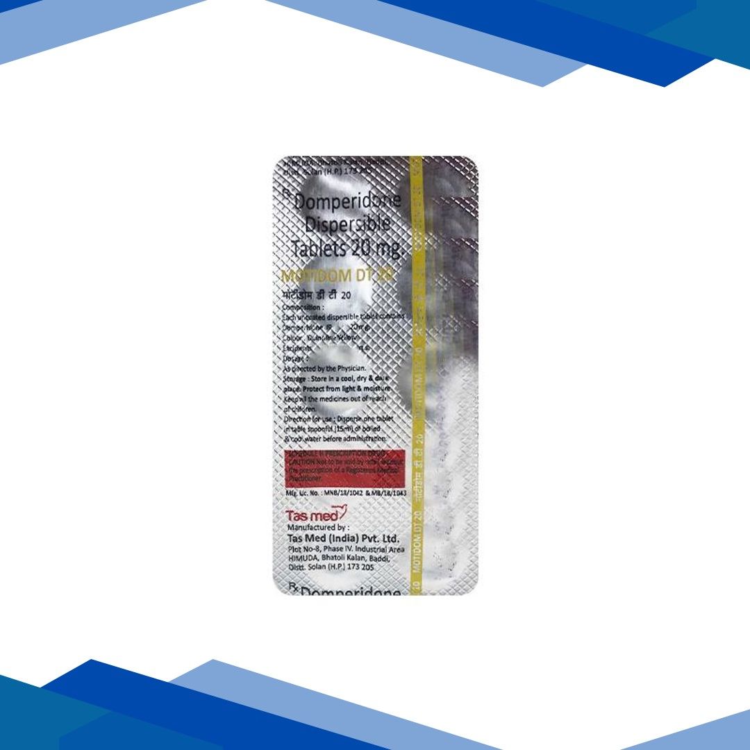 MOTIDOM DT 20mg Tablet 10’s