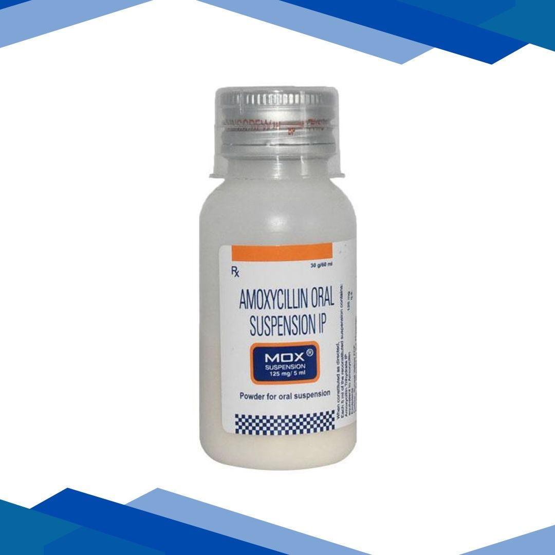 MOX 125mg Oral Suspension 60ml