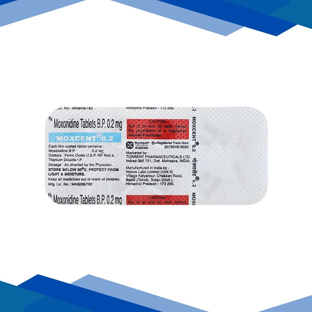 Moxcent 0.2mg Tablet 10’S