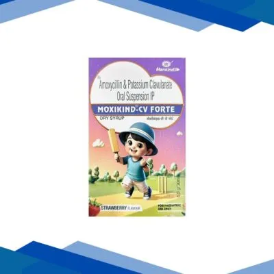MOXIKIND CV FORTE STRAWBERRY FLAVOUR Dry Syrup 30ml