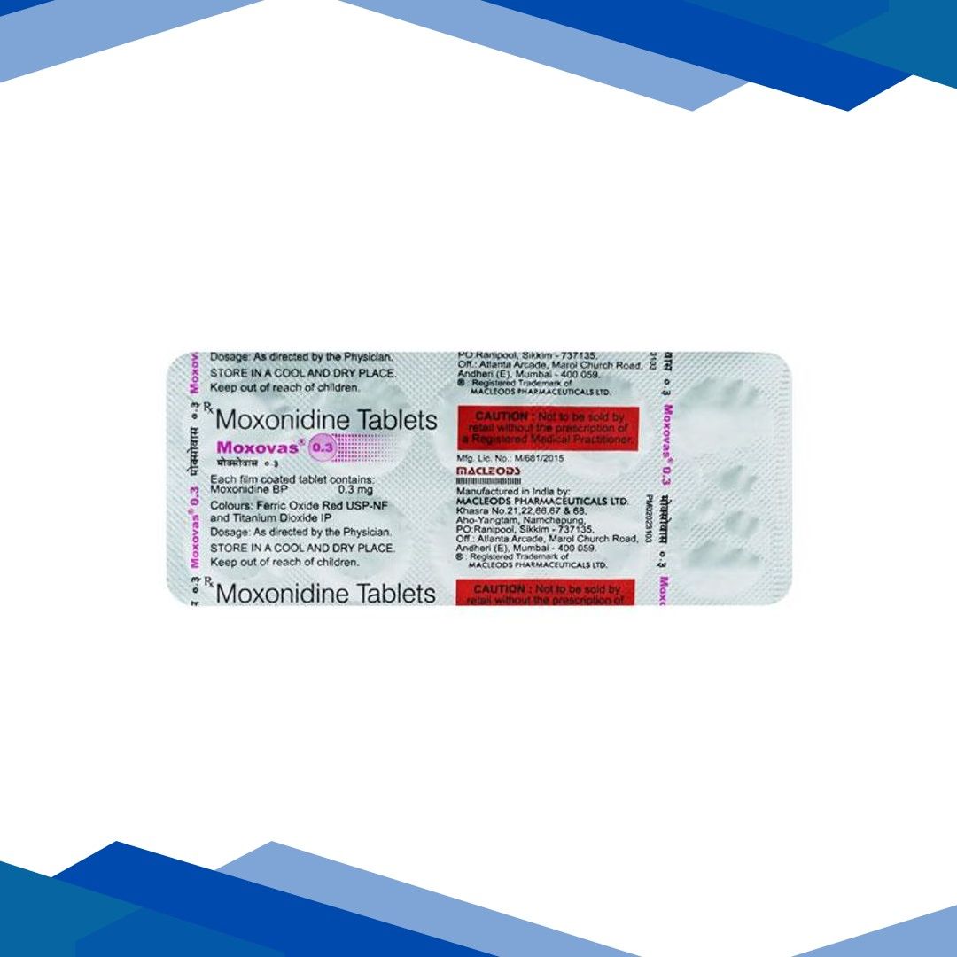 Moxovas 0.3mg Tablet 10’S
