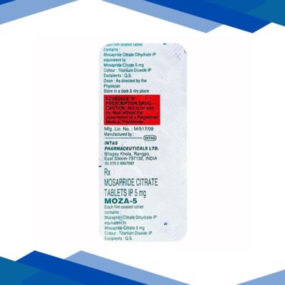 Moza 5mg Tablet 10’S
