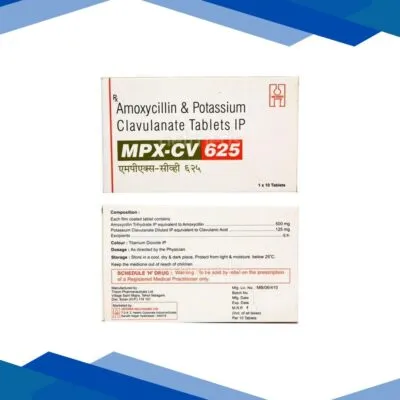MPX CV 625mg Tablet 10’S