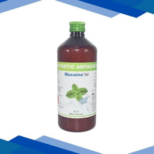 Mucaine Sugar Free Mint Flavour Gel 200ml