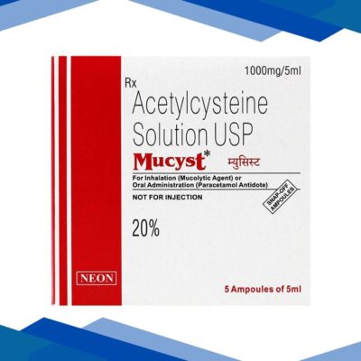 MUCYST 20% Solution 5ml