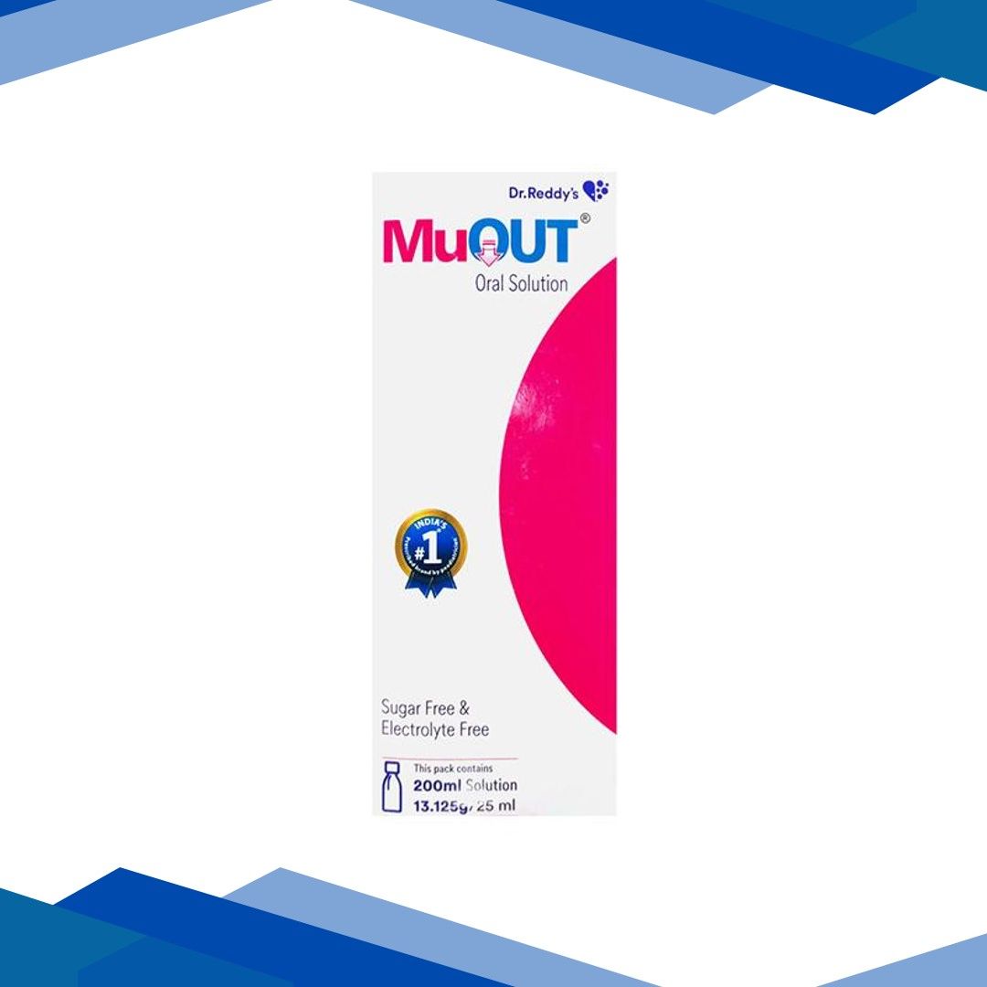 MUOUT SUGAR FREE & ELECTROLYTE FREE Oral Solution 200ml