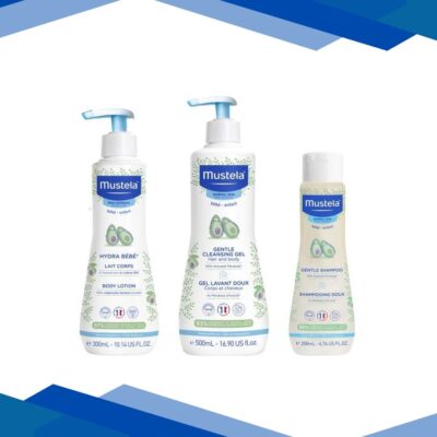 Mustela Bathtime Essential Gift Set (3pc) 1’s