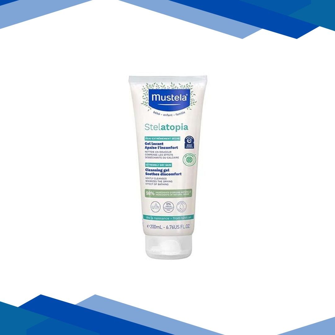 Mustela Stelatopia Cleansing Gel 200 ml