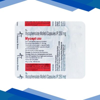 Mycept 250mg Capsule 10’S