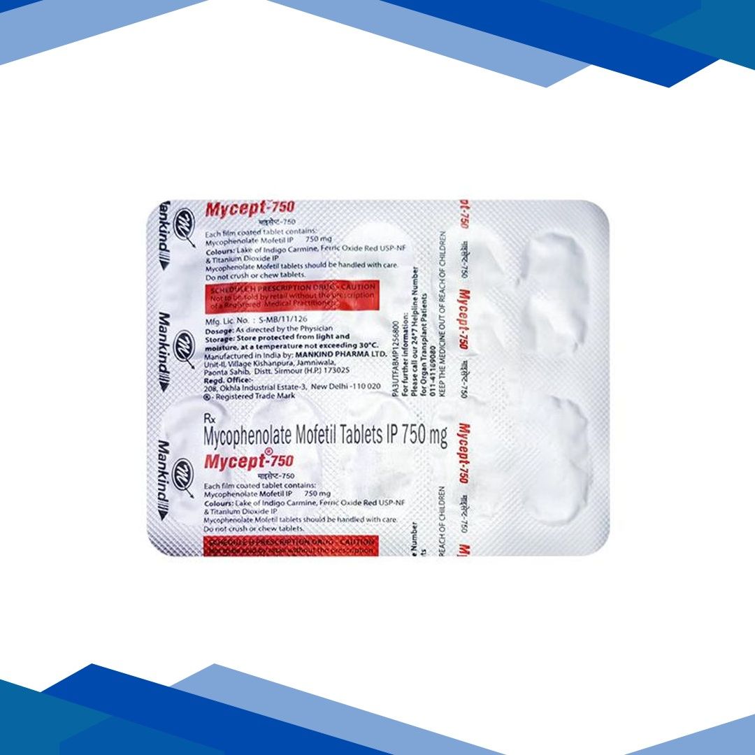 Mycept 750mg Tablet 10’S