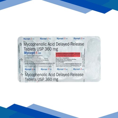 Mycept S 360mg Tablet 10’S