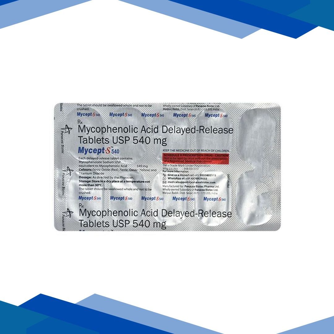 Mycept S 540mg Tablet 10’S