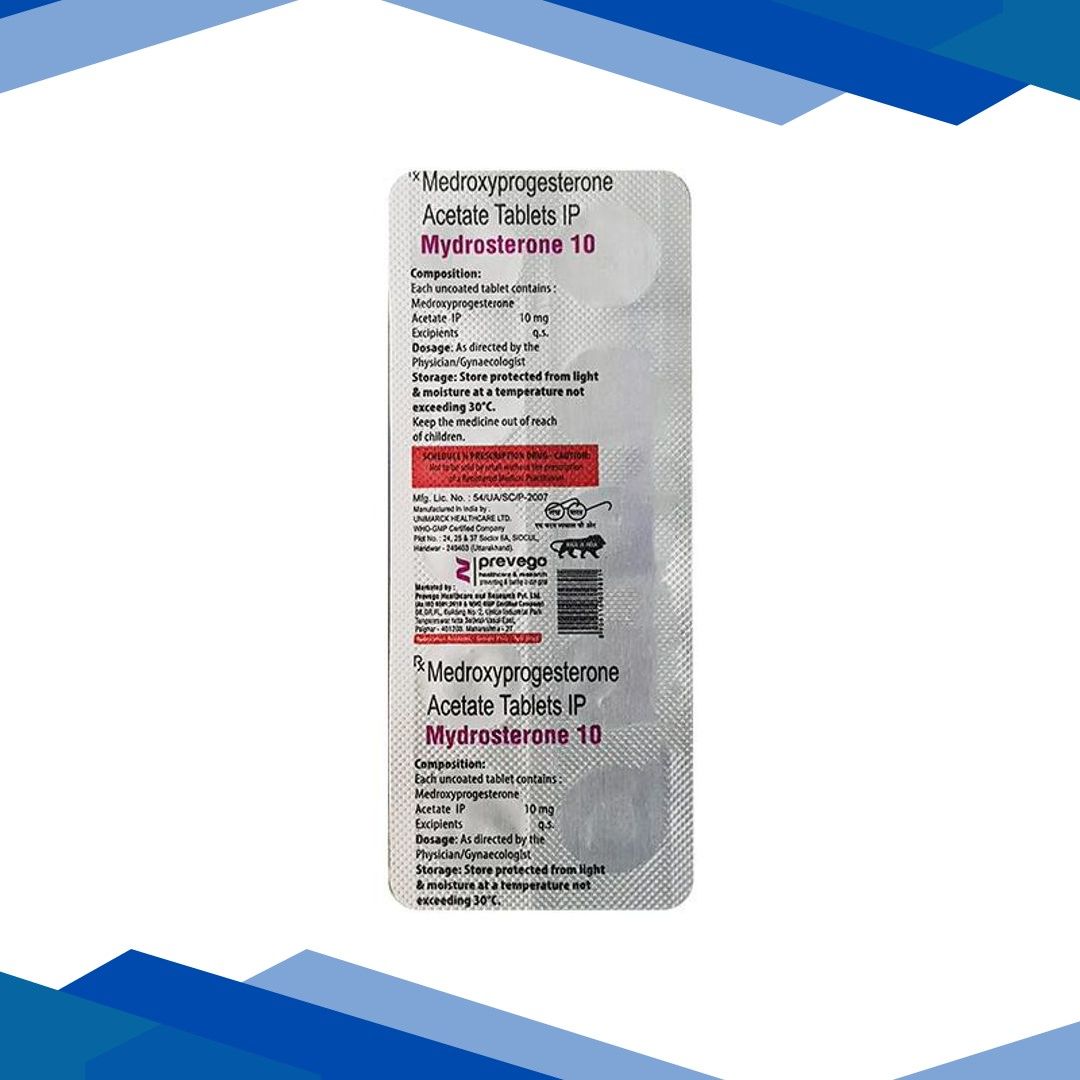 MYDROSTERONE 10 Tablet 10’s