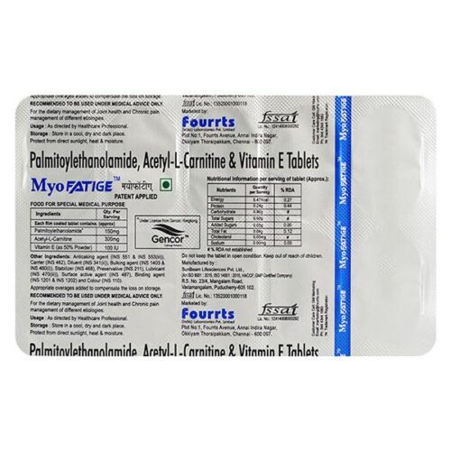 MYOFATIGE Tablet 10's