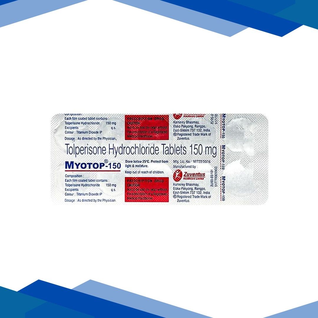 Myotop 150mg Tablet 10’S