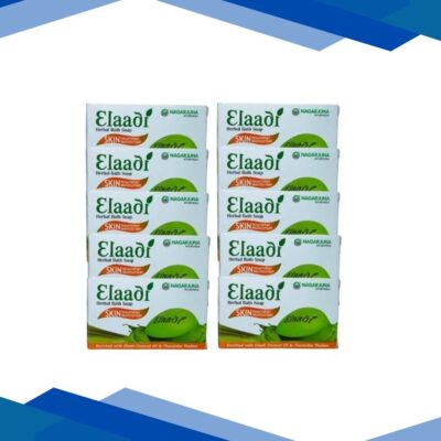 Nagarjuna Elaadi Herbal Bath Soap (Pack of 10 X 75g ) 1’s