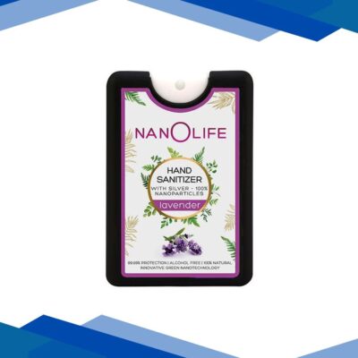 NanOlife Pocket-Size Hand Sanitizer Spray – Lavender 18 ml