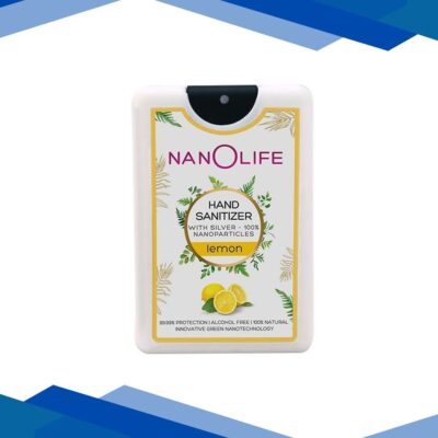 NanOlife Pocket-Size Hand Sanitizer Spray – Lemon 18 ml