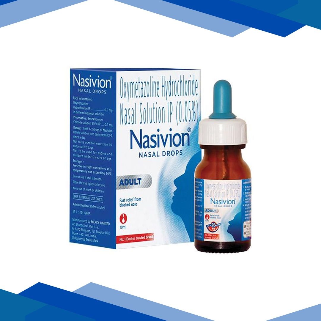 Nasivion Adult Nasal Drops 10ml