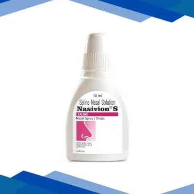 Nasivion S Saline Nasal Spray Drops 10ml