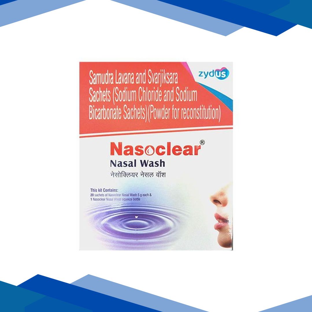 NASOCLEAR NASAL WASH (20X5G) Kit 1’s