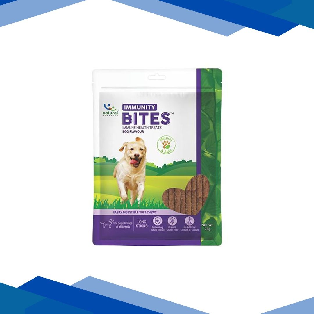 Natural Remedies Immunity Bites Egg Flavour 75gm