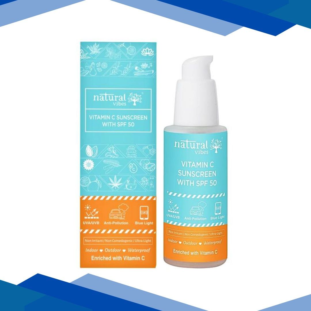 Natural Vibes Vitamin C SPF 50 + Sunscreen 50 ml