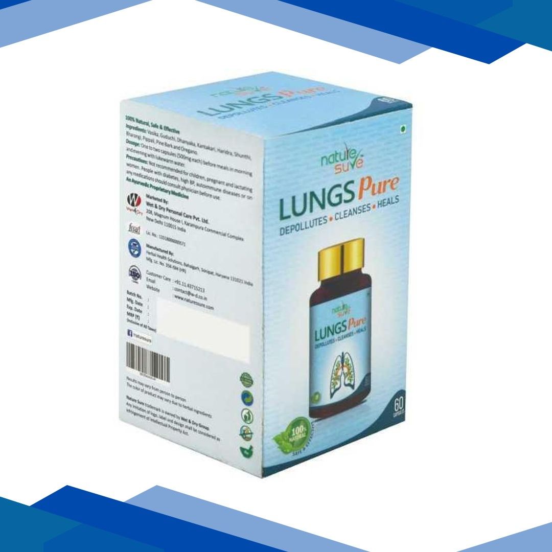 Nature Sure Lungs Pure Capsule 60’s